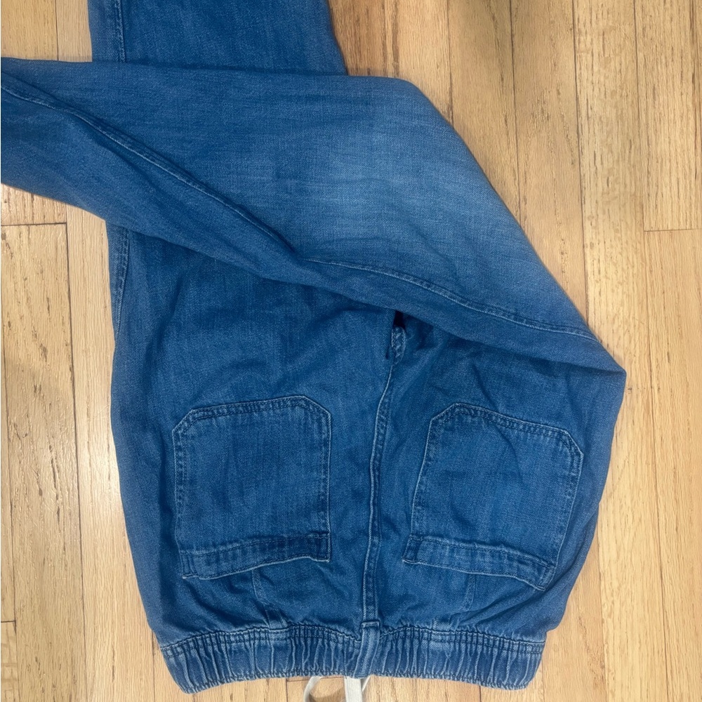 GAP Drawstring Relaxed Light Blue Jeans - Picture 5 of 5